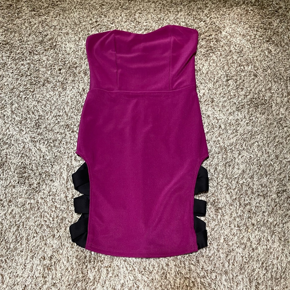 Strapless Cocktail Dress